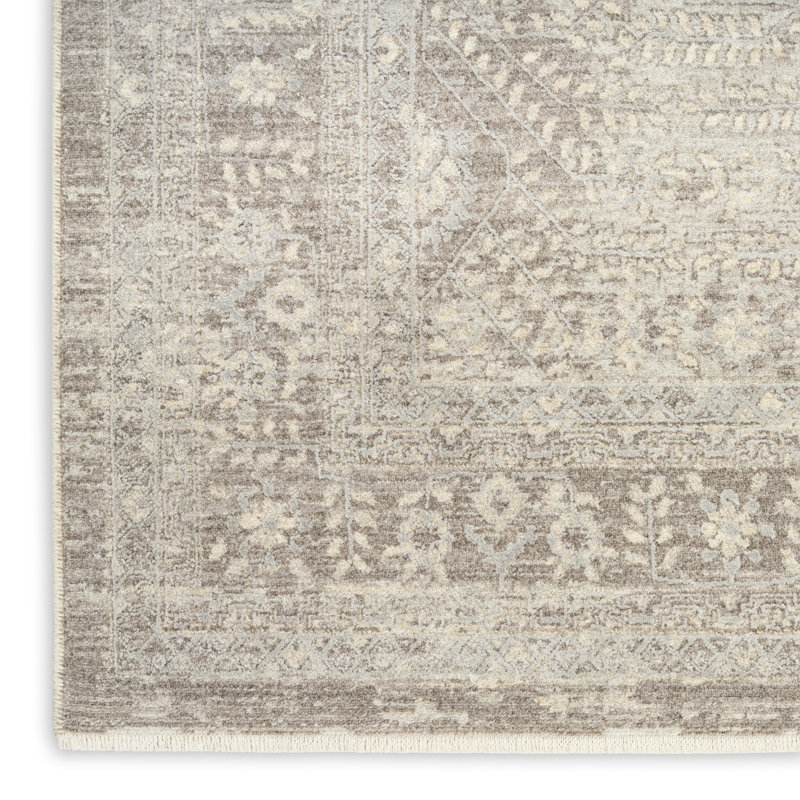 Altair 7'10" x 10'2" Beige Vintage Indoor Rug, Rectangle 7'10" x 10'2"