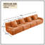 Canapé modulaire surdimensionné en tissu 148 po-1579445584