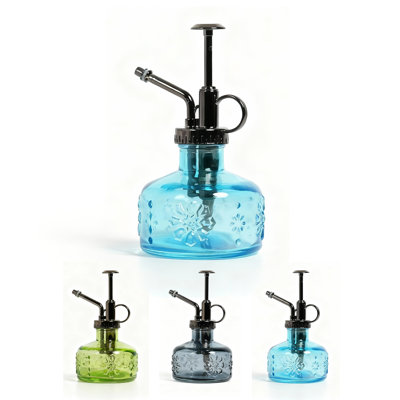 180ml Vintage Glass Watering Can Mister Indoor Plants Succulents Decorative