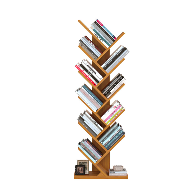 Bibliothèque Bamboo Tree - présentoir géométrique 51,19 po