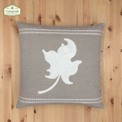 Housse de coussin en coton 18 po et insert