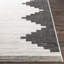 Indoor & Outdoor Modern Boho Black Rug-805653372