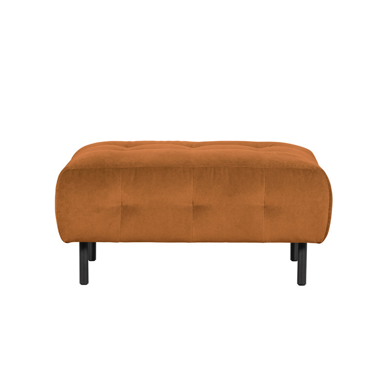 Zaida 90cm Wide Solid Colour Footstool Ottoman