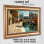«Canal in Venice» par Peder Mork Monsted, impression sur toile, estampe numérique, art mural pour la décoration intérieure-292487363-292487366-292487372
