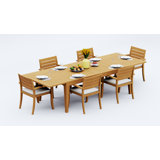 Travota Outdoor - Piece Teak Dining Set