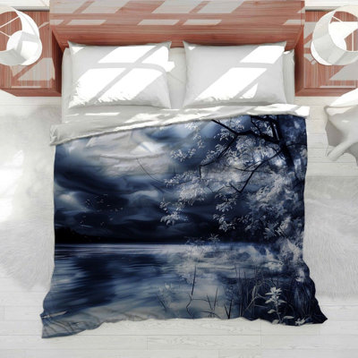 Trendy Floral Plush Bedding
