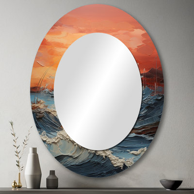 Miroir mural Bold Beach Sunset Scenery III - Coastal