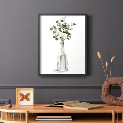«Botanical Arrangement I», reproduction encadrée - bois massif
