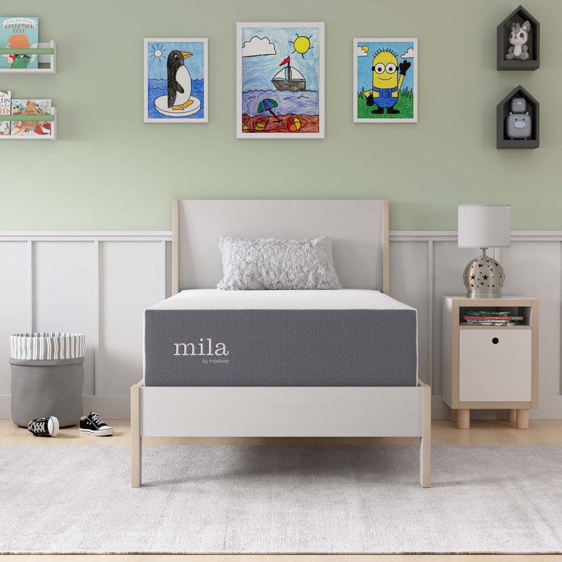 Modway Mila 12'' Medium Memory Foam Mattress, Twin