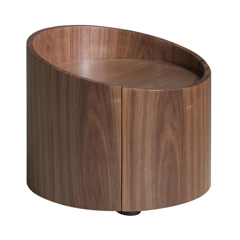 53cm W Manufactured Wood Bedside Table