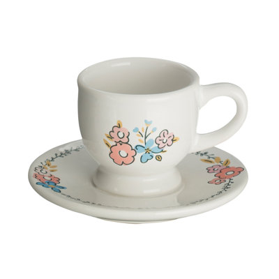 Ainash Teacup and Saucer