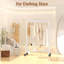 Bonville 110cm Rolling Clothing Rack-60500333