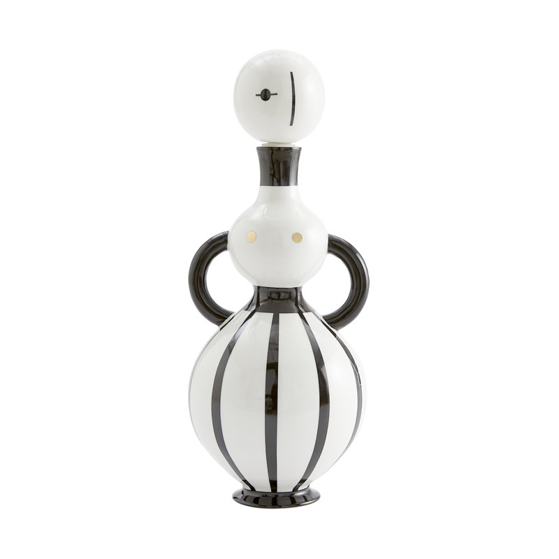 Porcelain China Whiskey Decanter