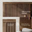 Meuble télé Mid-Century moderne pour le salon, console média Boho pour la chambre à coucher, meuble télé avec rangement, meuble télé en bois