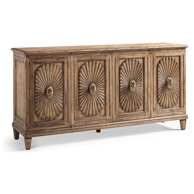 Palm Court 76'' W Solid Wood Sideboard