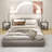 Bikari 57'' Tray Table Floor Lamp with USB