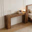 Console en bois, table d'entrée avec canapé-165844244