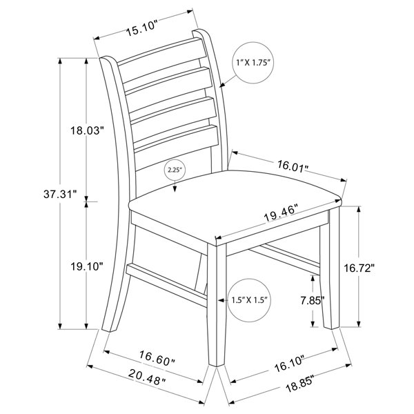 Dimensions du produit