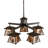 Llanes 5 - Light Dimmable Square / Rectangle Chandelier