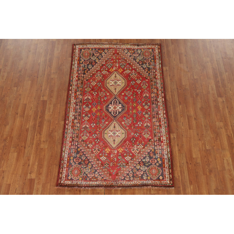 Tapis traditionnel à teinture végétale 4 x 7