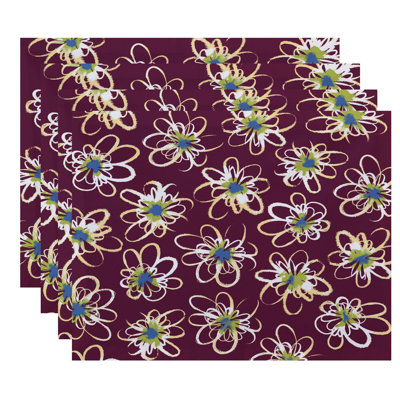 Ensemble de napperons 18 po 4 pièces Slezak