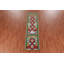 Tapis de couloir oriental géométrique en laine Kilim 3 x 13