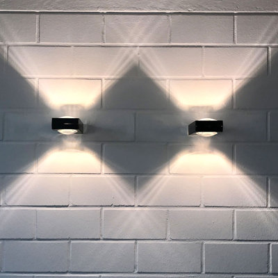 Beam X Up & Down Modern Wall Sconce