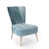 Abstract Blue Polyester Blend 18