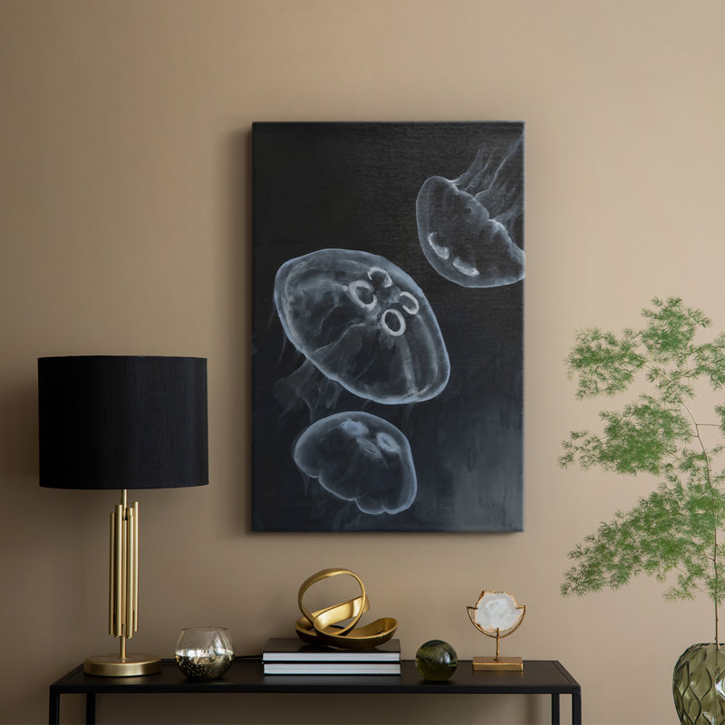 Jellyfish Heaven I -Gallery Wraraped Cavas, H 60 po x l 40 po