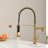 Pull Down Kitchen Faucet-125337517