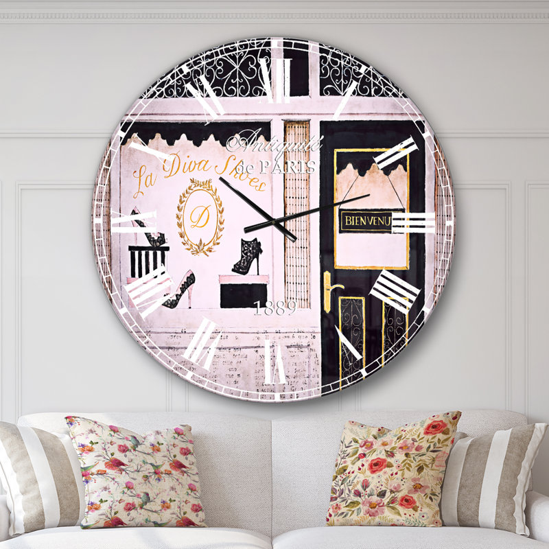 Horloge murale Fashion, Surdimensionné