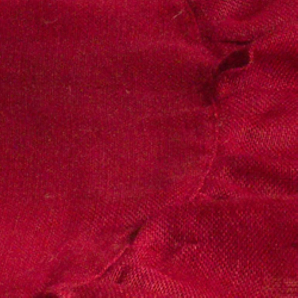 Burlap Collection Burlap Tree Skirt, 84", Red