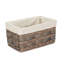 Wicker Lined Scandi Style Storage Basket-6998976-6998983