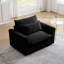 Fauteuil d'appoint 51 po en velours côtelé-1261887845