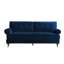 Lenapah 3 Seater Velvet Rolled Arm Sofa-1940013878