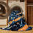 Machine Washable Space Gray Area Rug