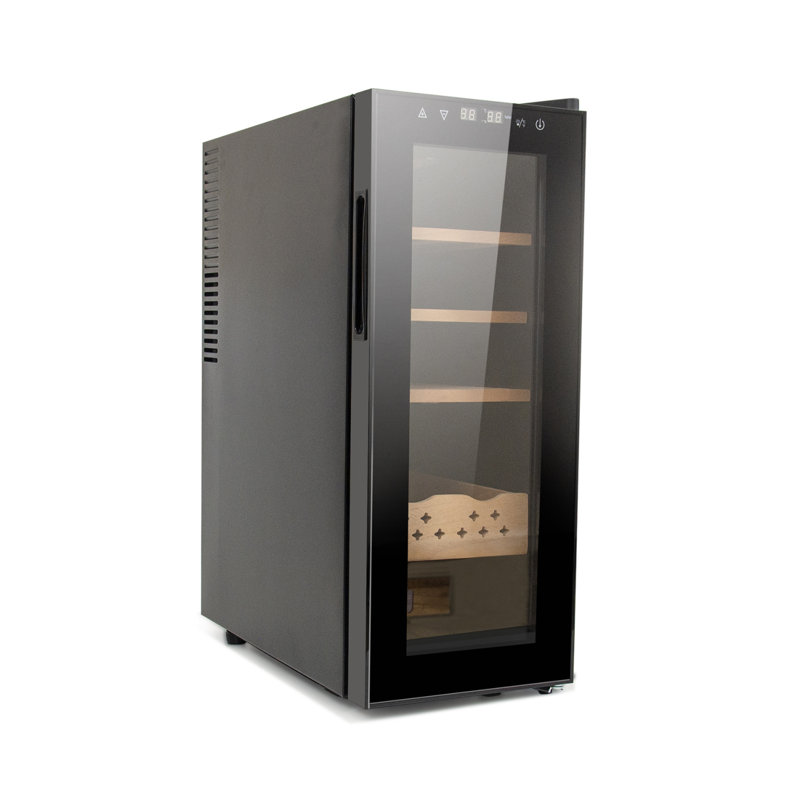 Humidificateurs à cigares 35L améliorés avec chauffage, refroidissement et contrôle de l'humidité 3 en 1 Humidificateurs à cigares de capacité 200