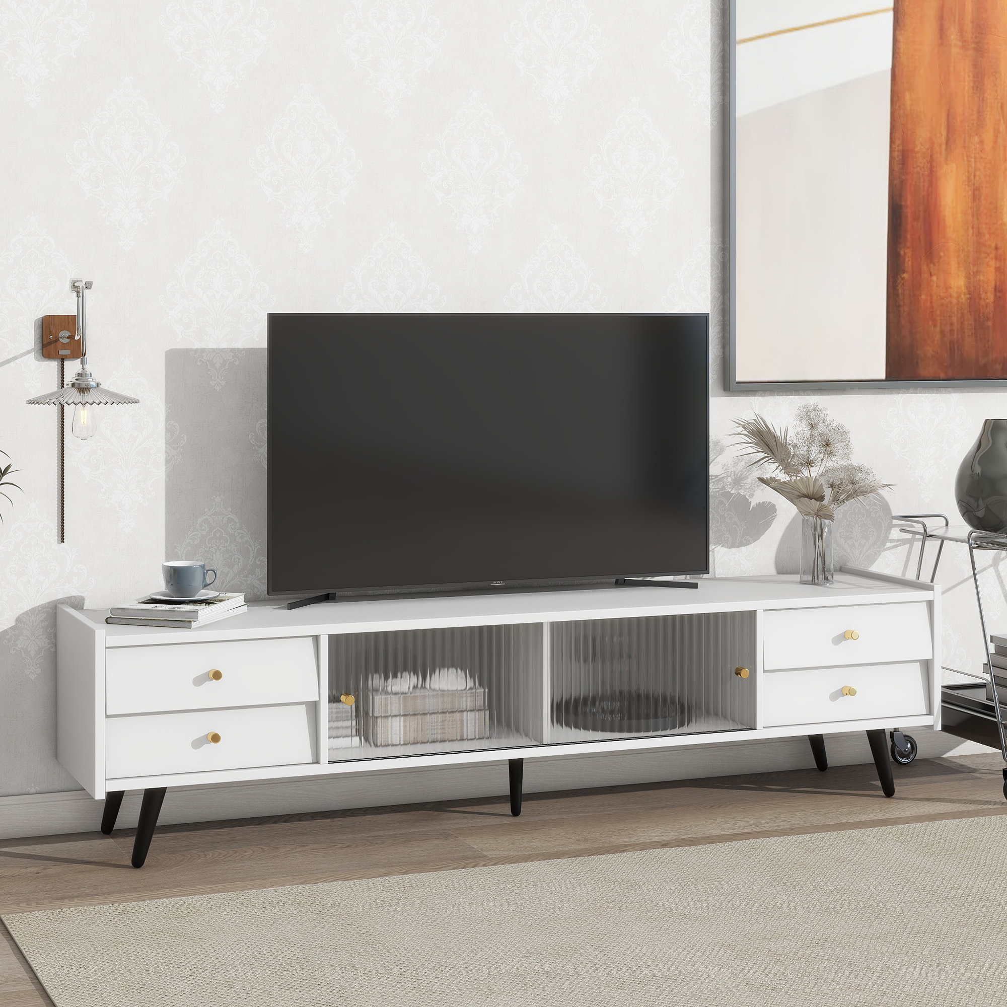 George Oliver Fenske 13.7'' Media Console | Wayfair