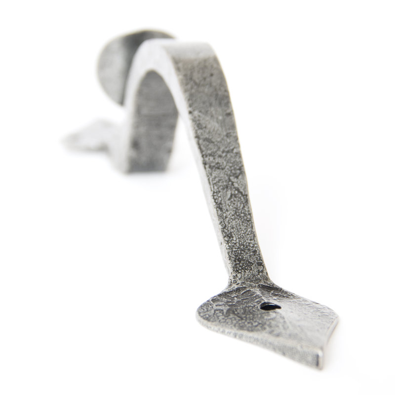 Gothic Tuscan Thumb Latch, Pewter Patina