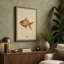 Goldfish Study Botanical - Wrapped Canvas-1348186831-1348186835