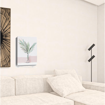 «Pretty Green Foliage», impression murale sans cadre