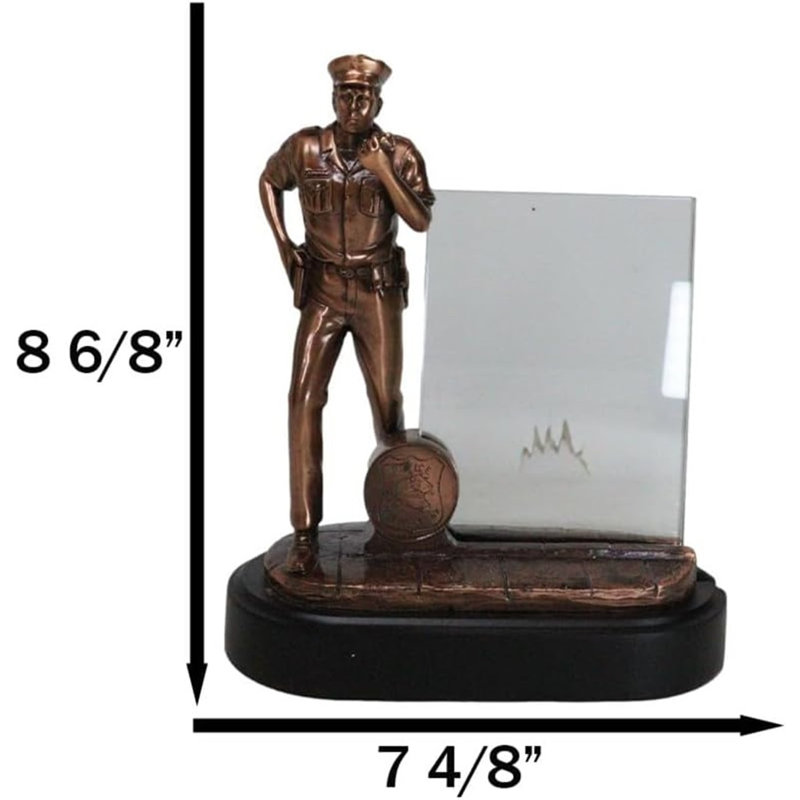 Figurine cadre 4 po x 6 po Men In Blue