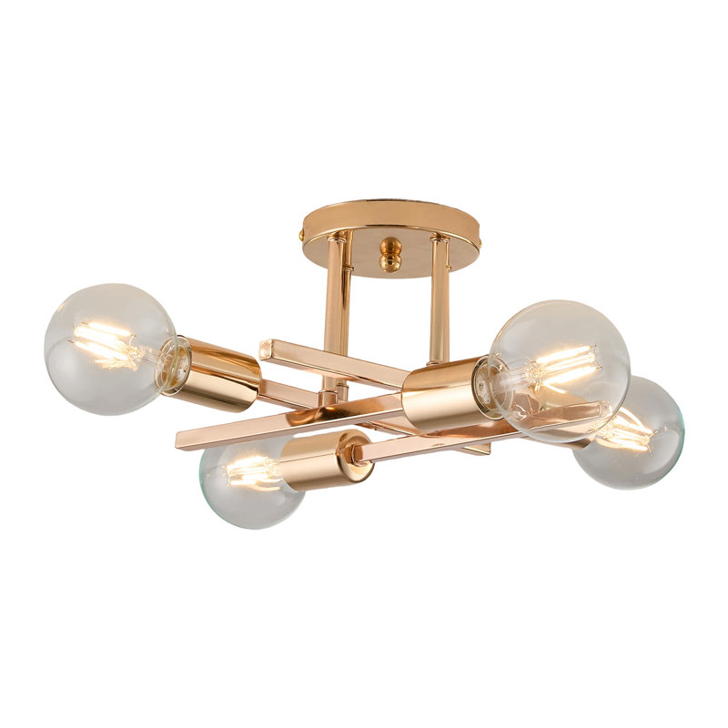 Flush Mount, Gold