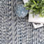 Tapis intérieur / extérieur bleu Josefina-2070880401