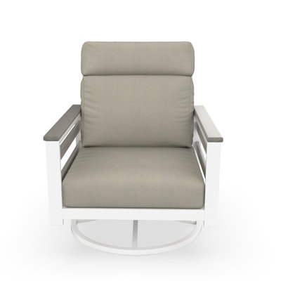 Townsend Metal Outdoor Rocking Chair With Sunbrella Cushion