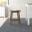 Elzy Solid Wood Counter Stool