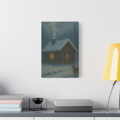 Apel Single Picture Frame Print on Canvas
