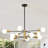 Jericah 10 - Light Sputnik Modern Linear Chandelier