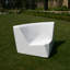 ClubNow Outdoor Corner Wedge Lounge Chair-11211653