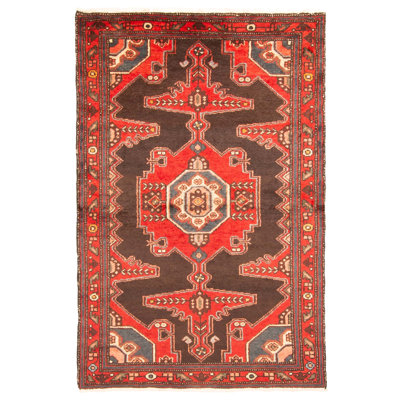 Tapis noir Anadol 3 pi 5 po x 5 pi 1 po